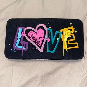 Y2K Claire’s Paint Splatter Wallet
